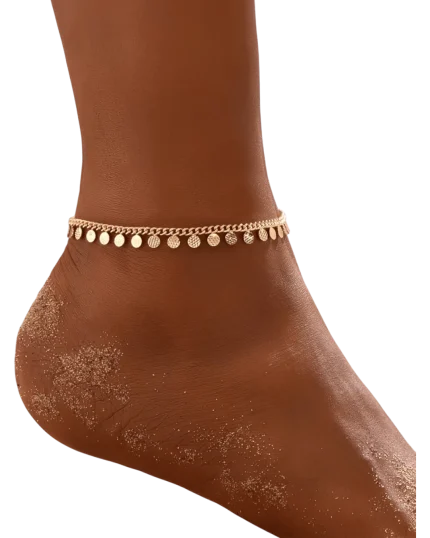 Βραχιόλι ποδιού αλυσίδα ethnic-boho