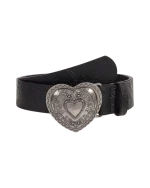 Ζώνη απο PU δέρμα με “καρδιά” μεταλλική αγκράφα