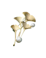 Καρφίτσα σε στύλ ρετρό με περλίτσες - Image 3