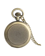 Ρολόι κρεμαστό λαιμού τυπου ρετρό μπρονζέ - Image 2