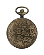 Ρολόι κρεμαστό λαιμού τυπου ρετρό μπρονζέ - Image 3