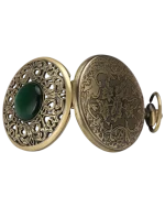 Ρολόι κρεμαστό λαιμού τυπου ρετρό μπρονζέ - Image 4