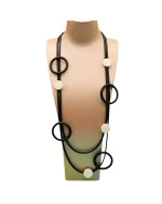 Κολιέ σιλικόνης boho - Image 2