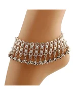 Βραχιόλι αλυσίδα ποδιού ethnic boho - Image 2