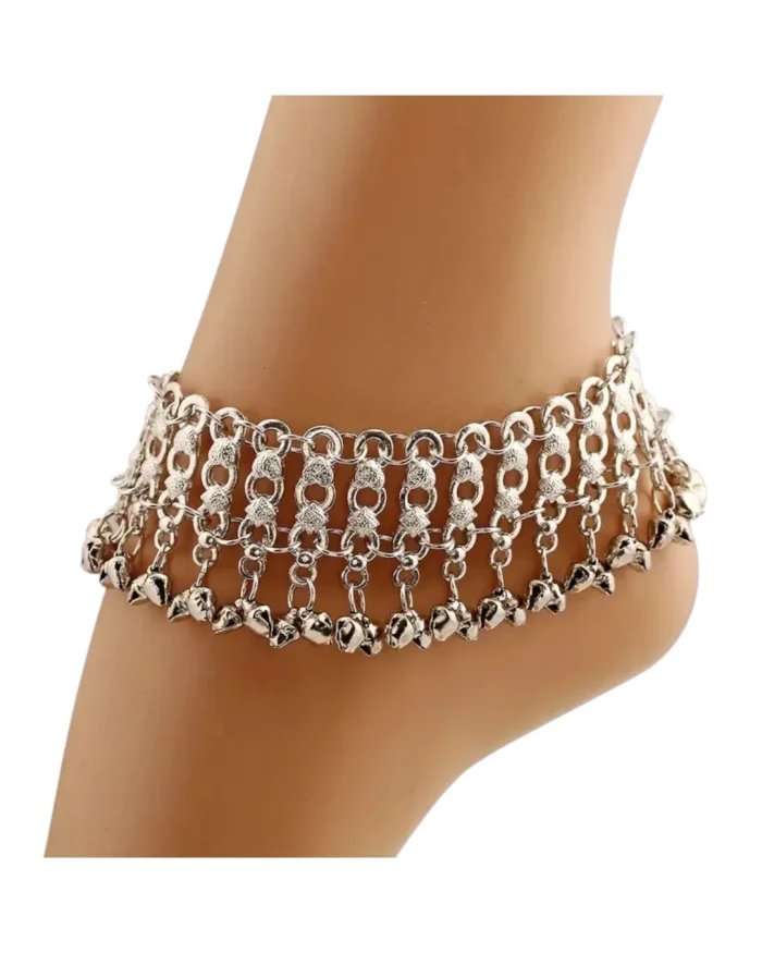Βραχιόλι αλυσίδα ποδιού ethnic boho - Image 2