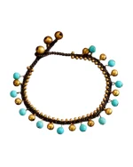 Βραχιόλι ποδιού ethnic boho - Image 2