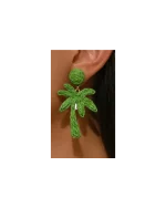 Σκουλαρίκια ψάθινα boho - Image 2