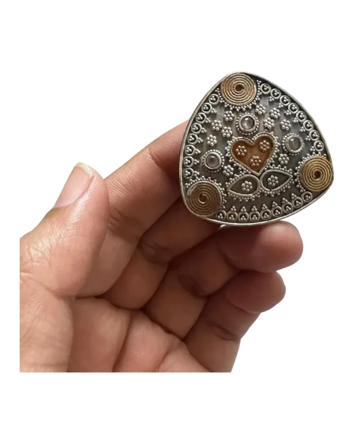 Δαχτυλίδι χειροποίητο ethnic boho Indian - Image 2
