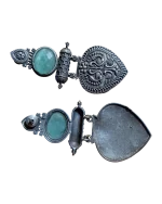 Σκουλαρίκια χειροποίητα ethnic boho Indian - Image 3