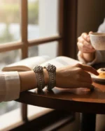 Βραχιόλι (bangle) χειροποίητο ethnic boho Indian - Image 5