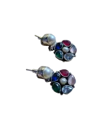 Σκουλαρίκια χειροποίητα ethnic boho - Image 2