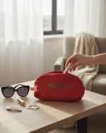 Τσάντα MOSCHINO REDWALL αυθεντική σέ κόκκινο χρώμα σέ προσφορά - Image 6