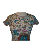Μπλουζάκι κοντομάνικο ROBERTO CAVALLI πολύχρωμο - Image 4