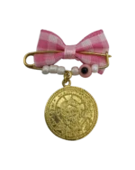 Παραμάνα ασημένια - επιχρυσωμένη για νεογέννητα