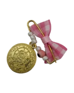 Παραμάνα ασημένια - επιχρυσωμένη για νεογέννητα - Image 2