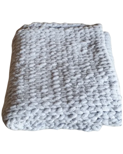 Κουβέρτα – ριχτάρι χειροποίητη πλεκτή μονή