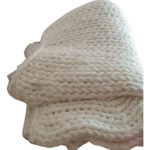 Κουβέρτα χειροποίητη μάλλινη υπέρδιπλη