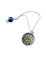 Γούρι αυτοκινήτου Αγ. Χριστόφορος ασημένιο