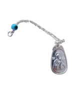 Γούρι αυτοκινήτου Αγ. Χριστόφορος ασημένιο - Image 4