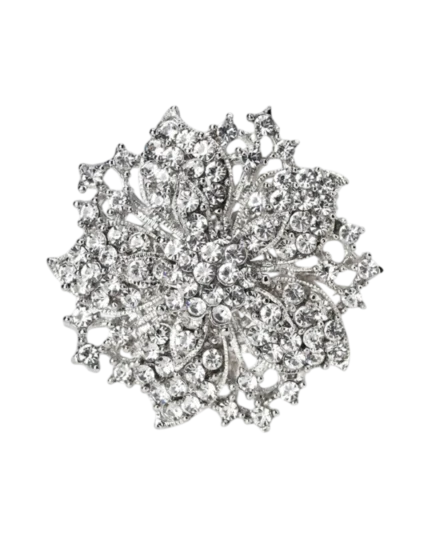 Καρφίτσα σε στύλ ρετρό με κρύσταλλα