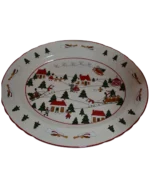 Πιατέλα Χριστουγεννιάτικη Mason’s Ironstone England vintage - Image 3