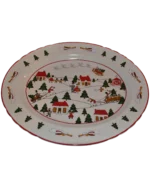 Πιατέλα Χριστουγεννιάτικη Mason’s Ironstone England vintage