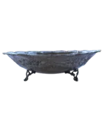 Μπώλ ασημένιο μέ λουλούδια - Image 4