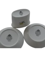 Τσιγαροθήκη καί σέτ από 2 τασάκια πορσελάνης Royal Worcester Fine Bone China of England vintage - Image 5