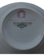 Μπώλ Γαλλικής πορσελάνης από collection Tsitouras γιά bebe μέ ασημένιο στραβοκούταλο - Image 5