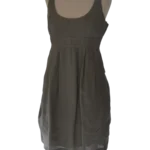 Φόρεμα Burberry αυθεντικό σέ χακί χρώμα vintage