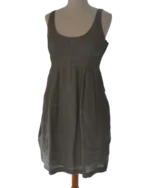 Φόρεμα Burberry αυθεντικό σέ χακί χρώμα vintage