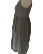 Φόρεμα Burberry αυθεντικό σέ χακί χρώμα vintage - Image 2