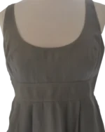 Φόρεμα Burberry αυθεντικό σέ χακί χρώμα vintage - Image 4