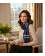 Φουλάρι μεταξωτό Burberry vintage - Image 5