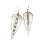 Σκουλαρίκια χειροποίητα επάργυρα ethnic-boho