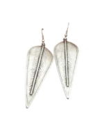 Σκουλαρίκια χειροποίητα επάργυρα ethnic-boho