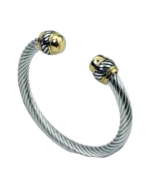 Βραχιόλι χειροπέδα απο ανοξείδωτο ατσάλι