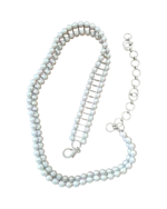 Ζώνη μεταλλική με πέρλες - Image 2