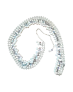 Ζώνη μεταλλική με κρύσταλλα και πέρλες - Image 2