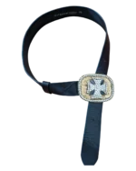 Ζώνη δερμάτινη Emanuel - Image 2