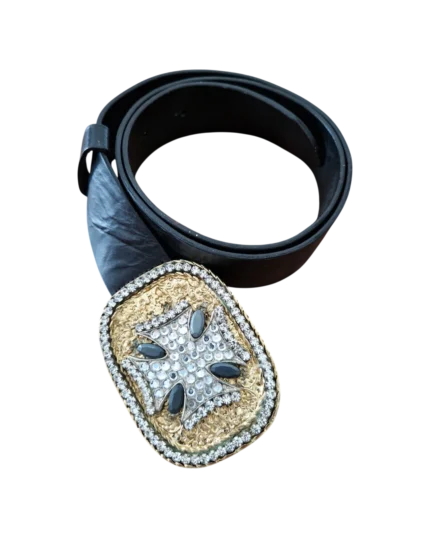 Ζώνη δερμάτινη Emanuel