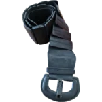 Ζώνη δερμάτινη ελαστική Rococo vintage