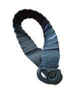 Ζώνη δερμάτινη ελαστική Rococo vintage - Image 2