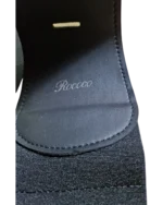 Ζώνη δερμάτινη ελαστική Rococo vintage - Image 5