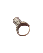 Δαχτυλίδι χειροποίητο ασημένιο ethnic boho Afghan vintage - Image 2