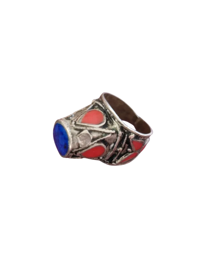 Δαχτυλίδι χειροποίητο ethnic boho Nepal vintage - Image 2