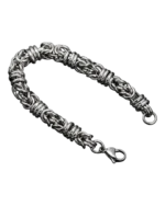 Βραχιόλι αλυσίδα απο ανοξείδωτο ατσάλι unisex - Image 2