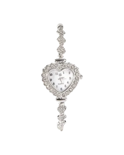 Ρολόι “καρδούλα” με κρύσταλλα quartz