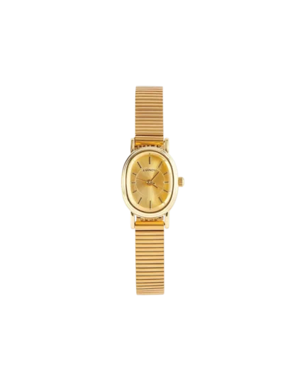 Ρολόι Liandu quartz με χρυσαφί μπρασελέ