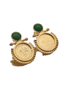 Σκουλαρίκια ethnic style arabesque - Image 2